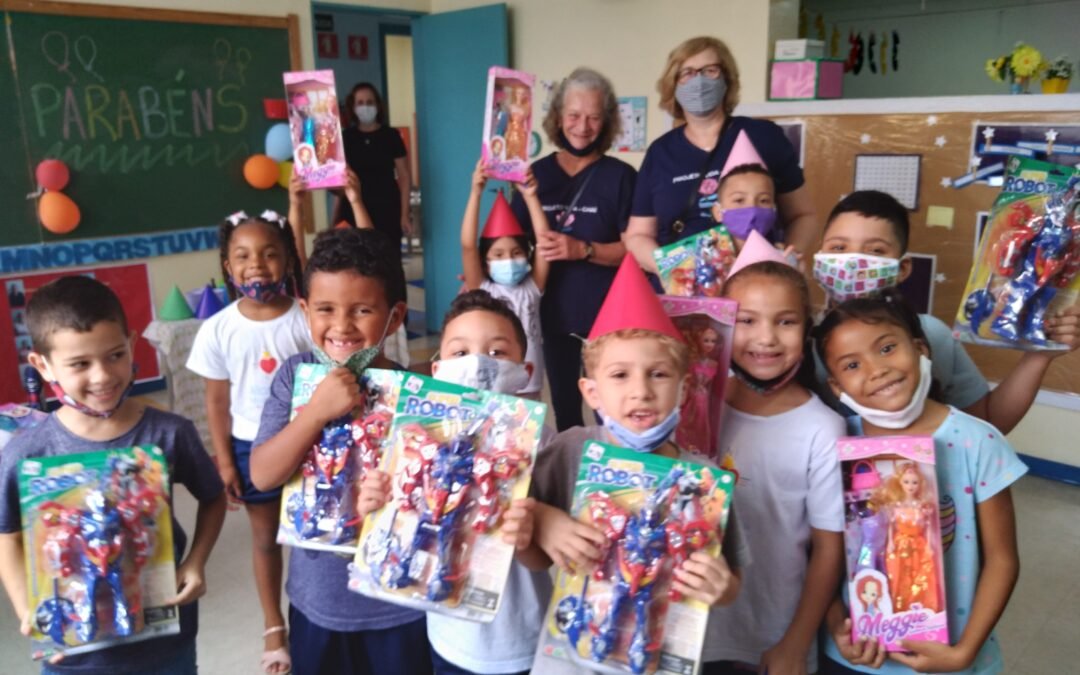 Creche São Miguel recebe doações do Projeto Vida-Chai da CIP