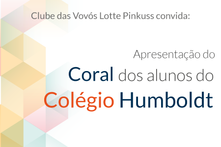 Apresentação do Coral dos alunos do Colégio Humboldt