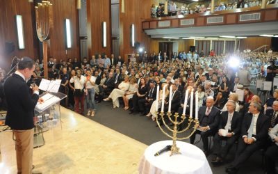 Ato em memória das vítimas do Holocausto