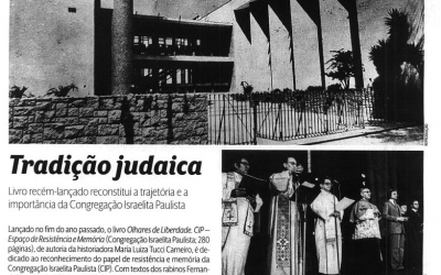 Livro Olhares de Liberdade CIP – na revista Veja São Paulo