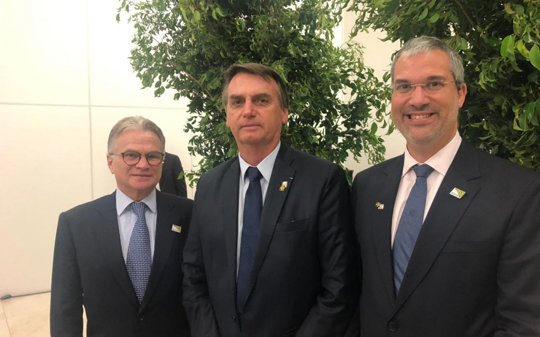Congregação Israelita Paulista visita presidente recém eleito Jair Bolsonaro