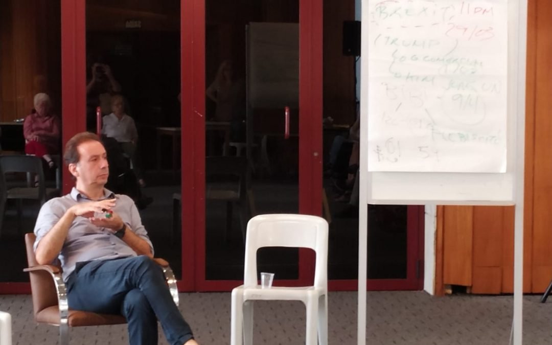 Palestra com o jornalista Jaime Spitzcovsky