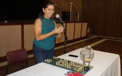 Bingo Recreativo do Clube das Vovós Lotte Pinkuss.