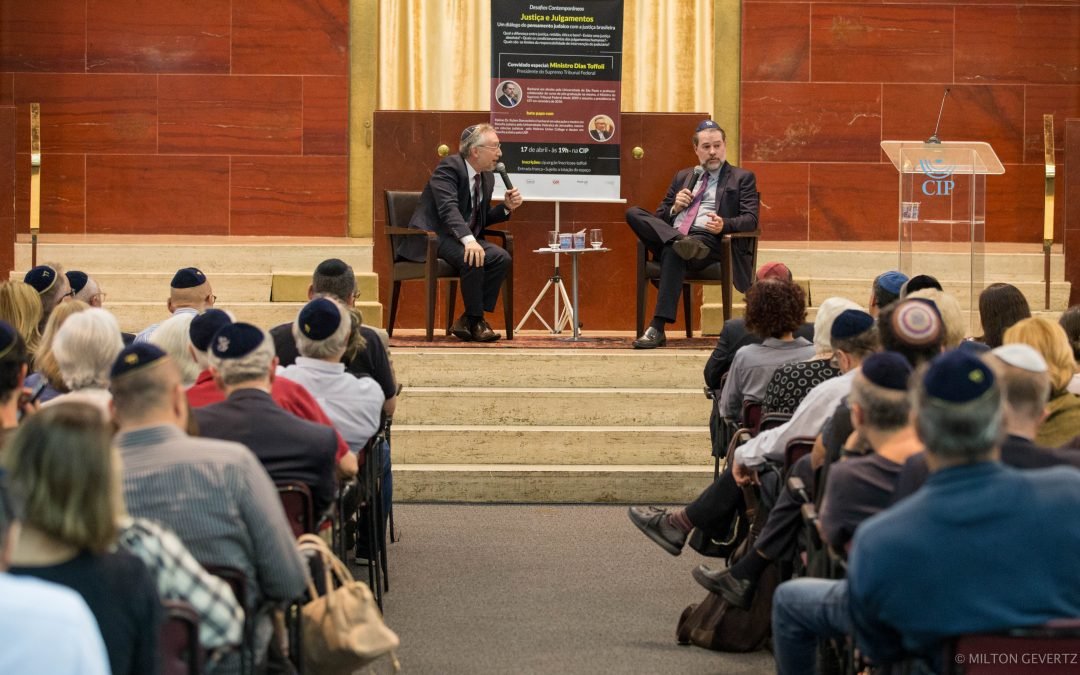 Ministro Dias Toffoli participa de debate  na Congregação Israelita Paulista