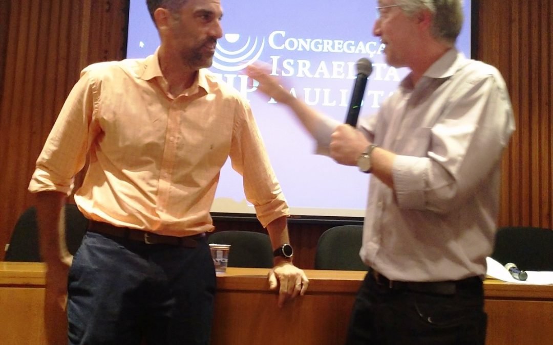 Dr. Joshua Holo  na Congregação Israelita Paulista