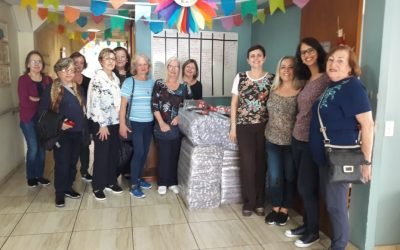 Doação de cobertores e meias – Casa de Acolhida Especial para Idosos Casa Verde