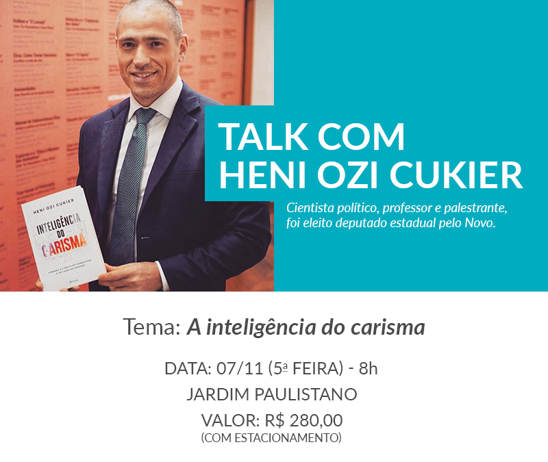 Talk com o Heni Ozi Cukier