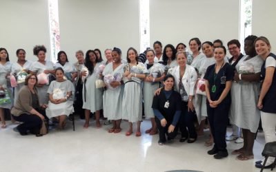 Veja como foi a visita da Costura da Boa Vontade ao Hospital Municipal Maternidade