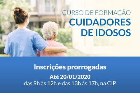 Curso de formação para cuidadores de idosos