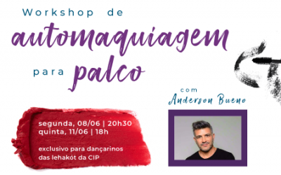 Workshop de automaquiagem para palco com Anderson Bueno