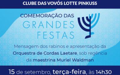 Clube das Vovós – Comemoração de Grandes Festas