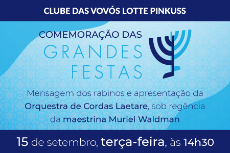 Clube das Vovós – Comemoração de Grandes Festas