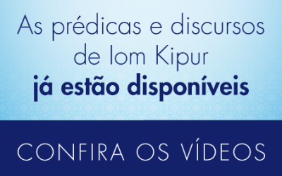 Grandes Festas 5781 – Prédicas e discursos
