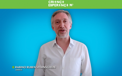 Rabino Ruben faz participação no Criança Esperança