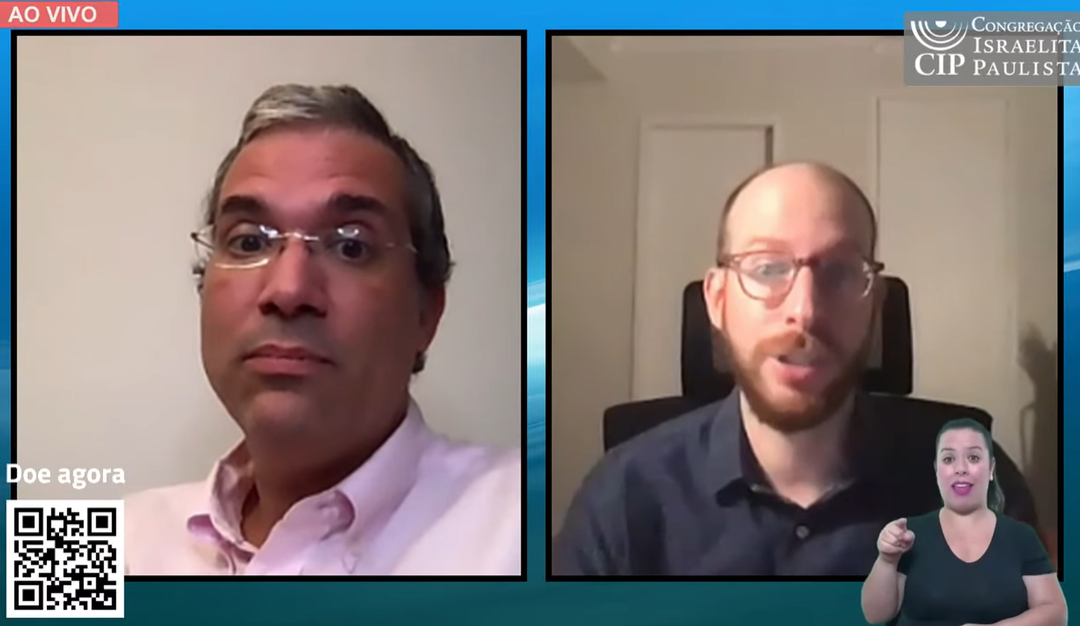 Eleições nos Estados Unidos: Rabino Michel recebe analista político Roberto Simon em encontro do Dilemas Éticos