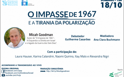 Micah Goodman fala sobre os impactos nocivos da polarização em Israel e no mundo