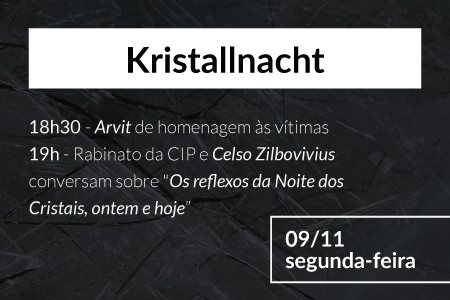82 anos da Kristallnacht