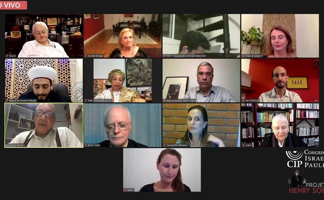 Legado do rabino Henry Sobel z’l foi prestigiado por líderes religiosos em ato inter-religioso