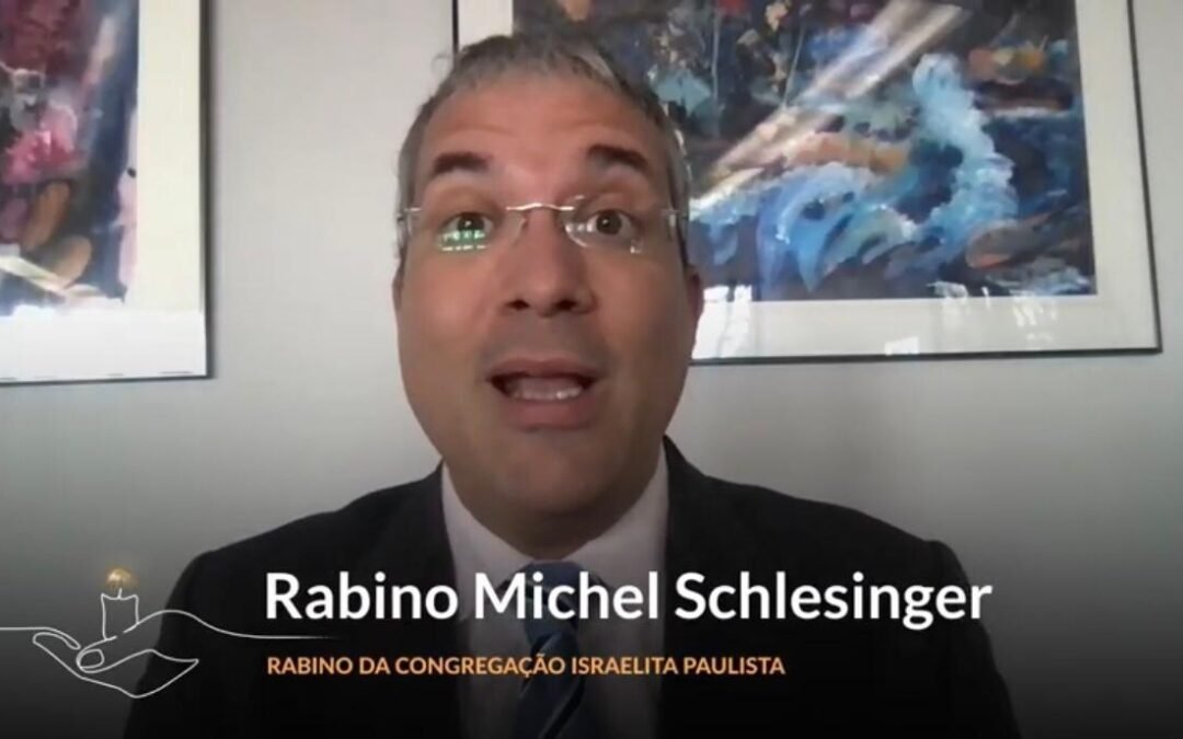 “Que a tragédia não se repita, contra qualquer povo”, diz rabino Michel em ato da Conib em memória às vítimas da Shoá
