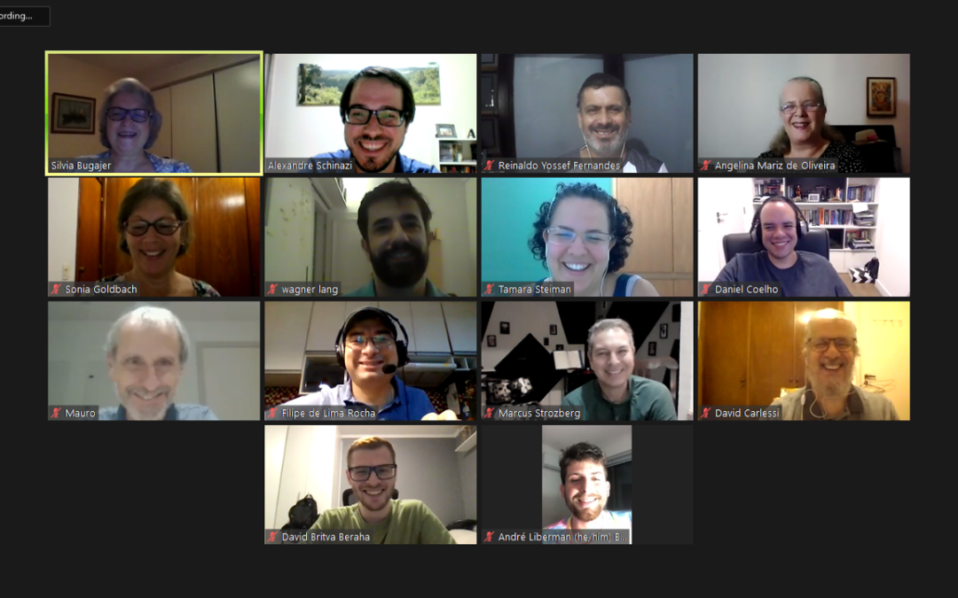 Curso de Leitura da Torá com chazan Ale Schinazi conclui seu primeiro módulo