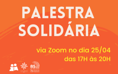 25/04 | Palestras Solidárias da Chazit