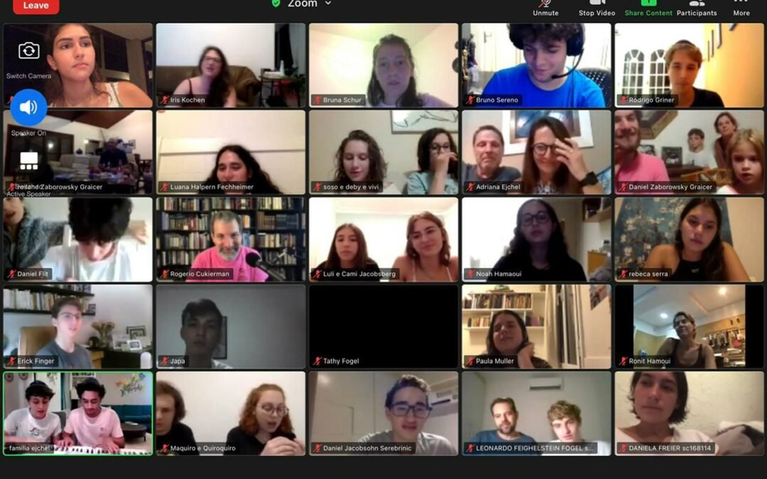 Chaverim das Colônias se reúnem em Cabalat Shabat especial