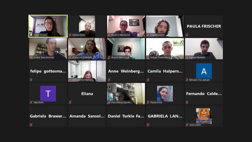 Palestras solidárias da Chazit contribuem para Campanha Social de Shavuót