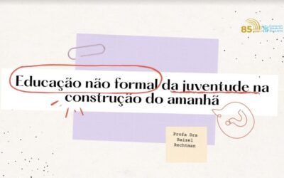 Raizel Rechtman, Coordenadora da Juventude da CIP, encerra o Summit de Educação do Merkaz