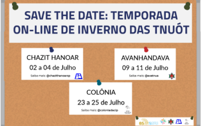 Confira as datas da Temporada On-line de Inverno das Tnuót!