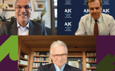 “O antissemitismo não deve ser visto como um problema apenas dos judeus”, destaca David Harris durante o Dilemas Éticos