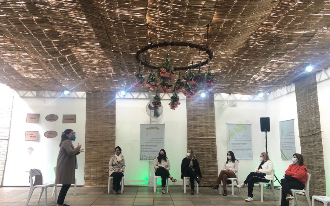 Galeria: veja como foi a atividade especial dos voluntários na sucá 