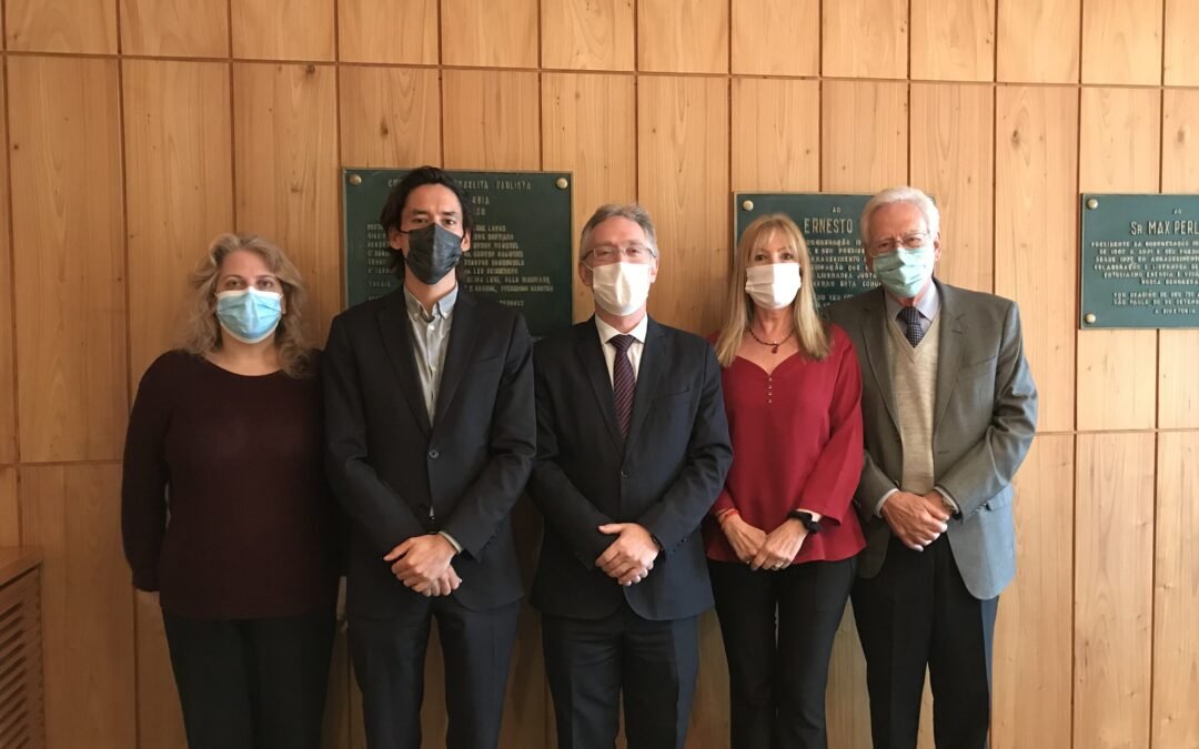 Cônsul da Alemanha visita CIP para encontro sobre iniciativas de Cultura