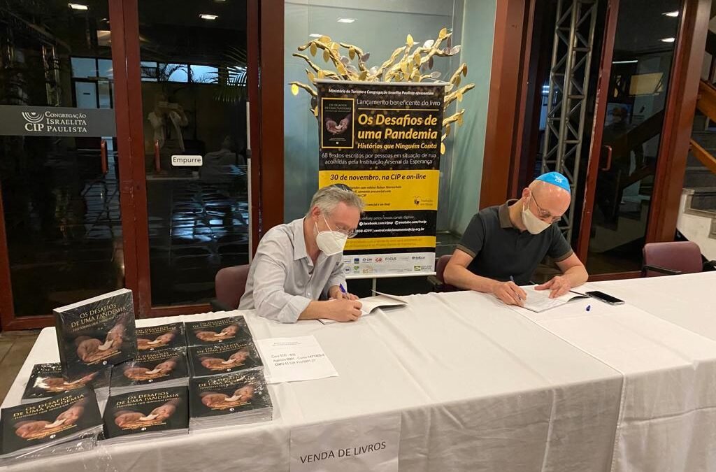 Livro “Os Desafios de uma Pandemia” tem lançamento beneficente na CIP