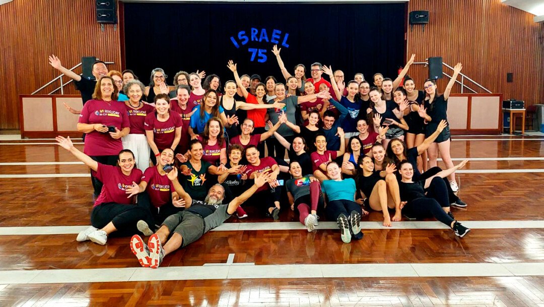 Israel 75: Maratona de Danças de Iom HaAtsmaút reúne mais de 600 pessoas na CIP