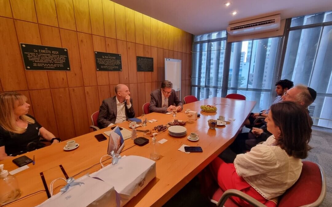 Embaixador adjunto e cônsul-geral adjunto da Alemanha visitam a CIP