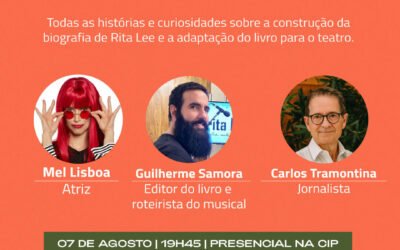 07/08 | Café Literário Teatral – Rita Lee Uma Autobiografia