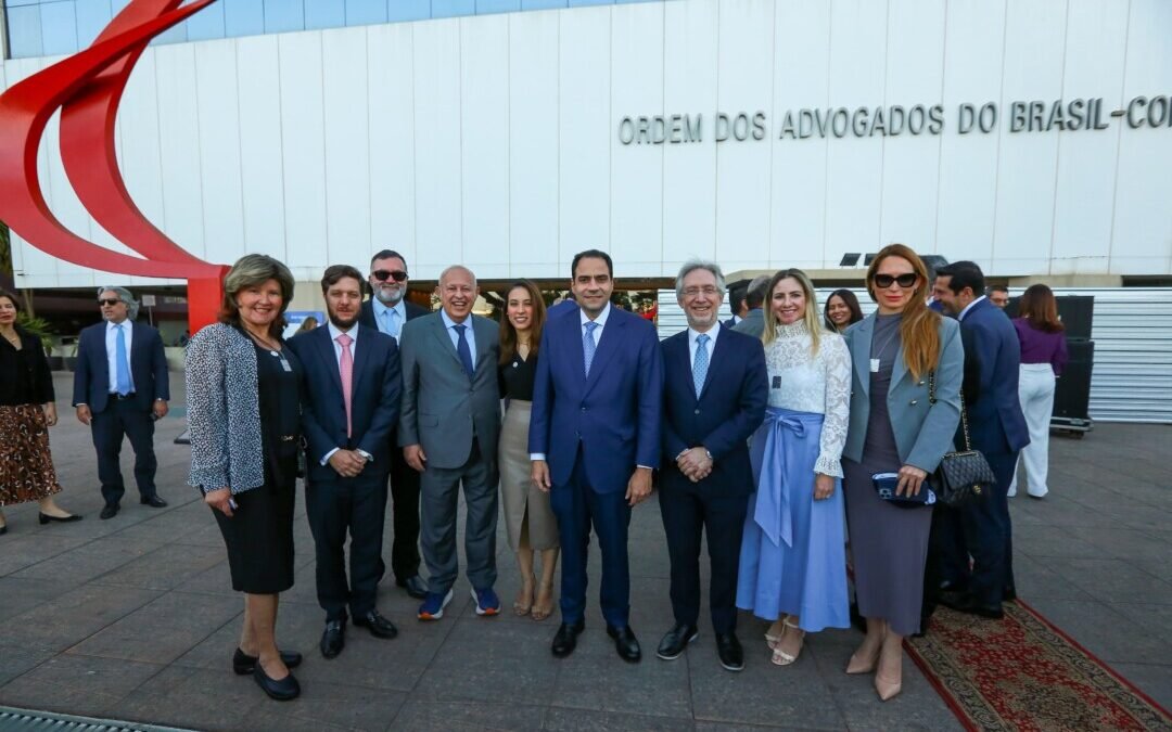 Rabino Ruben representa o judaísmo em ato de solidariedade na sede da OAB, em Brasília