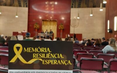 Memória, resiliência e esperança: um ato construído por jovens para a comunidade