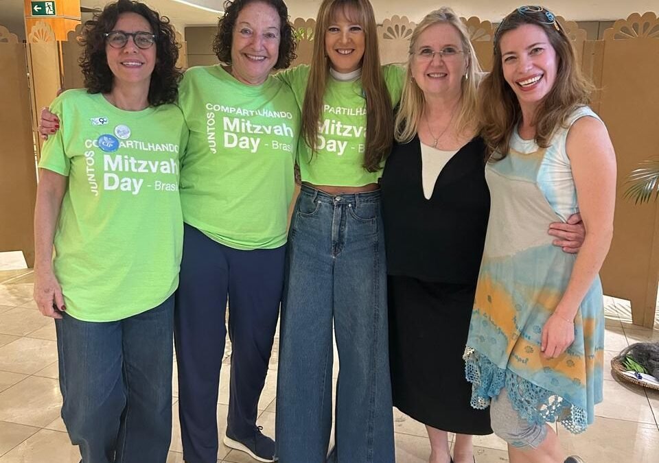 Shirat Miriam participa do Mitzvah Day com contação de histórias na Hebraica