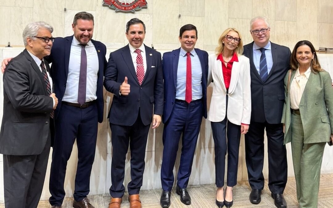 Laura Feldman, presidente da CIP, participa de sessão solene na ALESP sobre a relação entre Brasil e Estados Unidos