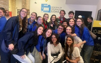 Juventude da CIP participa do Ato de Yom HaShoá no Memorial do Holocausto