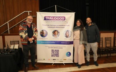 Christian Dunker, Jacques Fux e Petria Chaves debatem sobre trauma, memória e reparação no Diálogos CIP