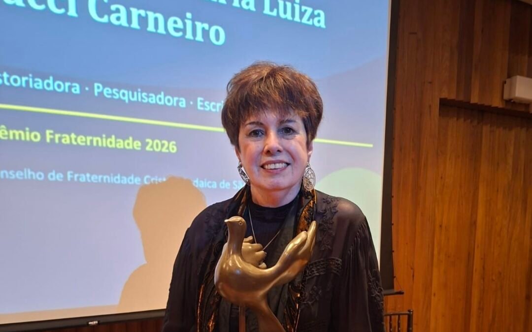 CIP recebe 5ª edição do Prêmio Fraternidade com homenagem a Maria Luiza Tucci Carneiro